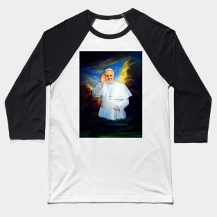 Pope Francis Baseball T-Shirt